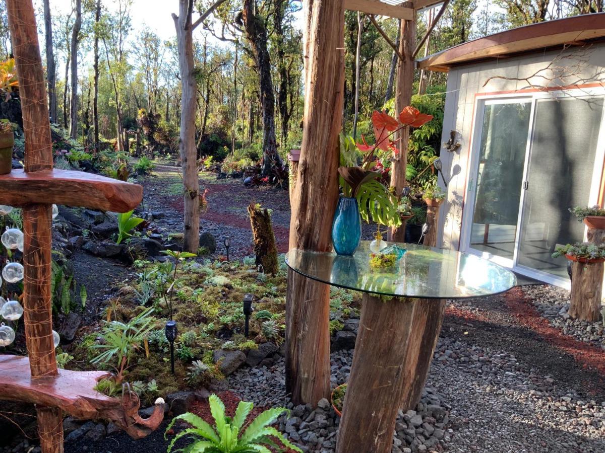 Exotic Garden Cottage At Amazing Volcano Fissure Mountain View Exterior photo
