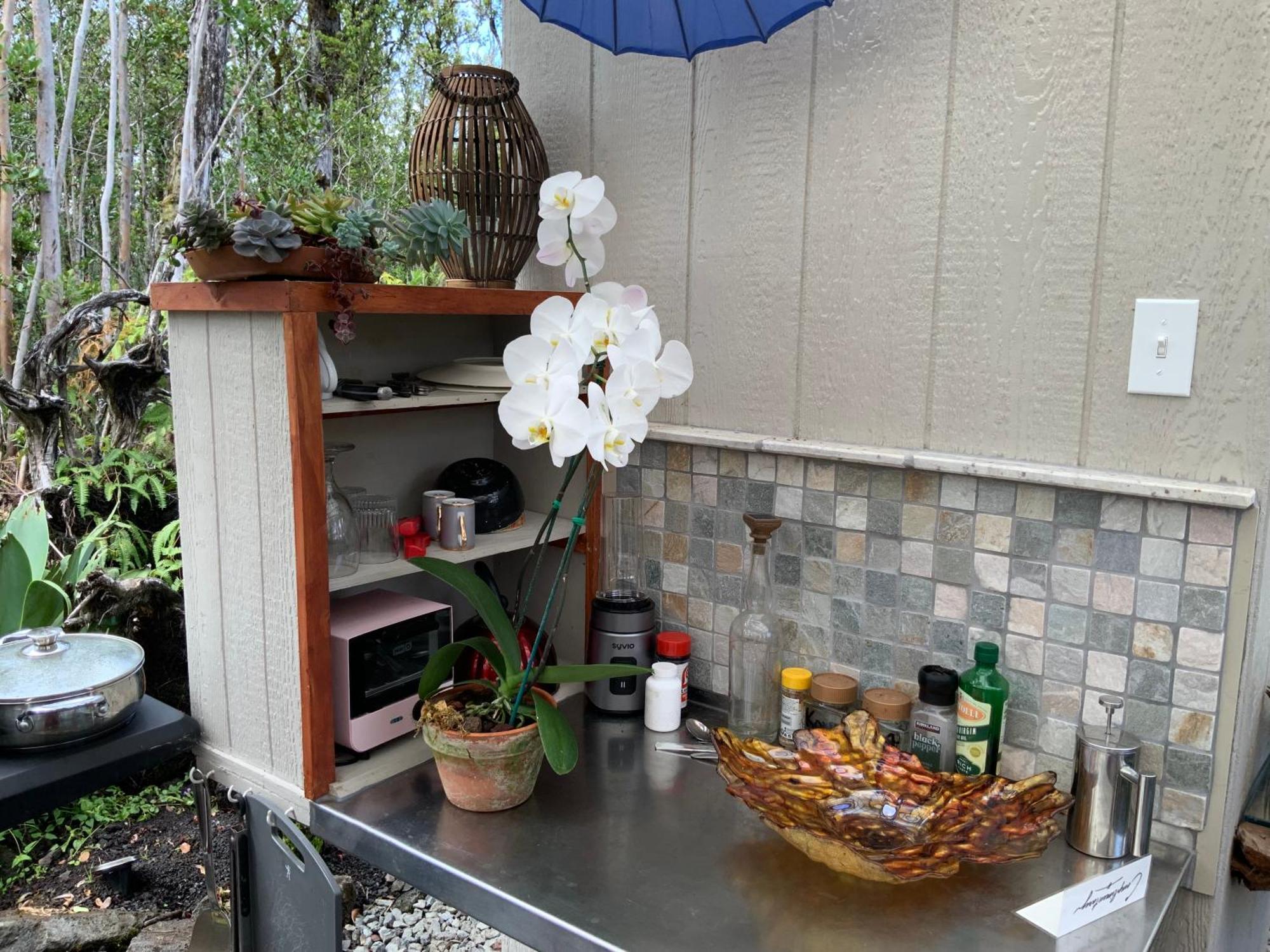 Exotic Garden Cottage At Amazing Volcano Fissure Mountain View Exterior photo