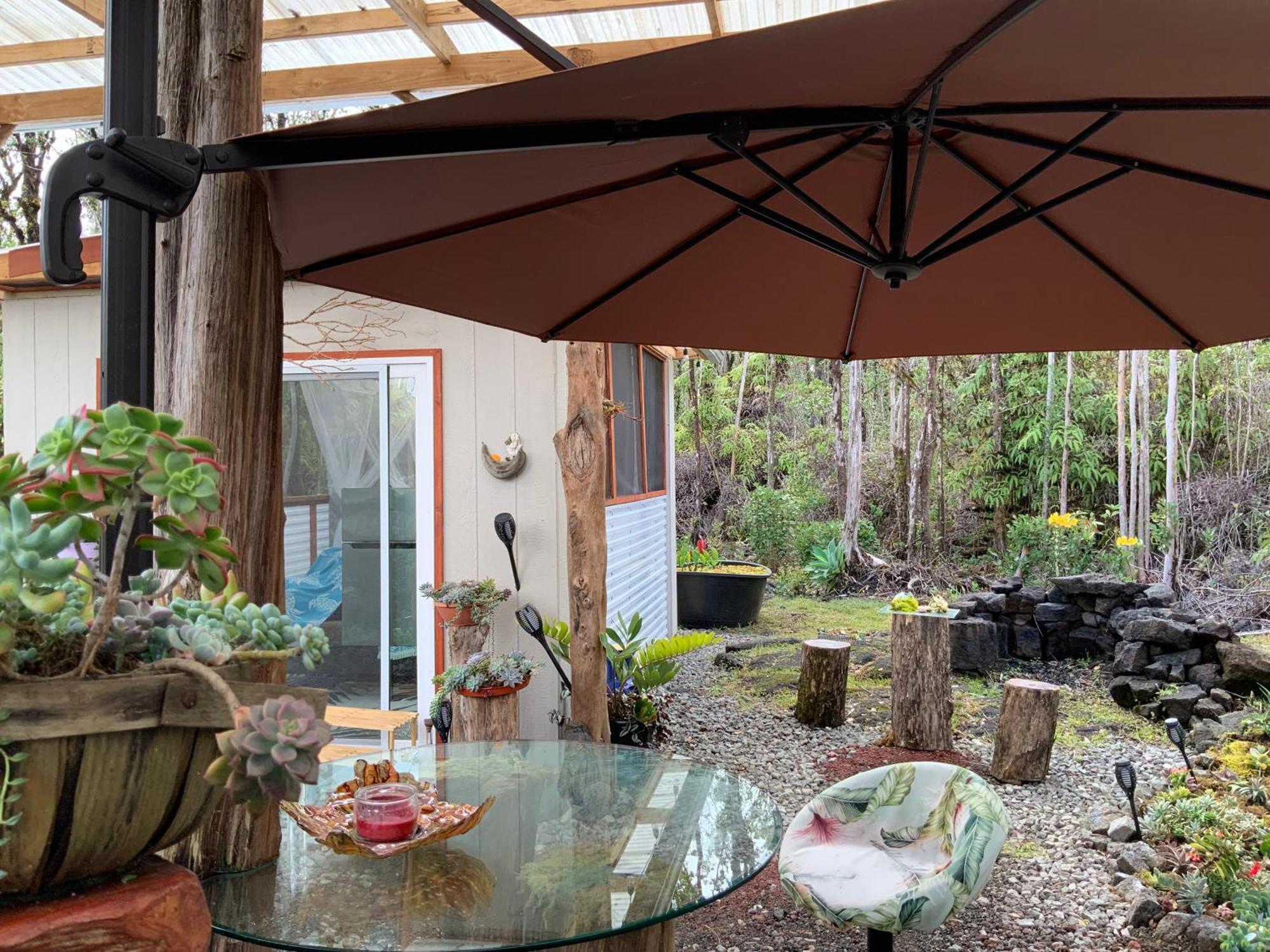 Exotic Garden Cottage At Amazing Volcano Fissure Mountain View Exterior photo